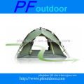 Outdoor 4 people waterproof tunnel camping tent with vestibule